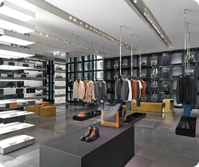 Clothing showroom design for retail clothing shop | Guangzhou Pinzhi ...