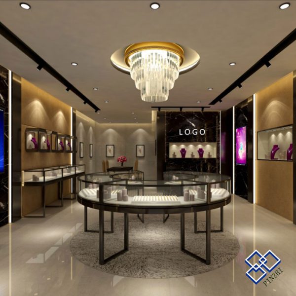 Uzbekistan jewelry store | Guangzhou Pinzhi Display Manufacturer