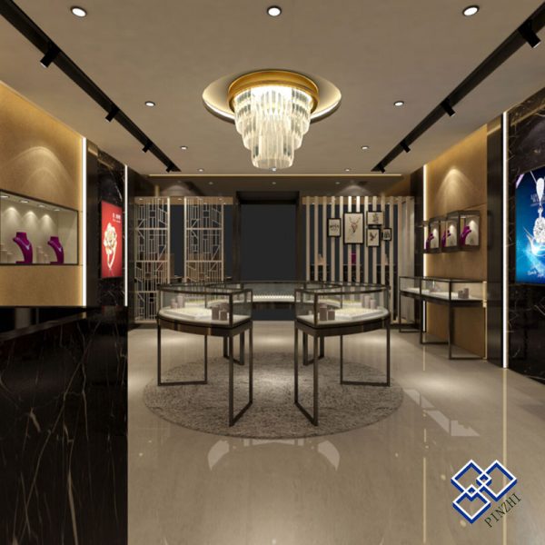 Uzbekistan jewelry store | Guangzhou Pinzhi Display Manufacturer