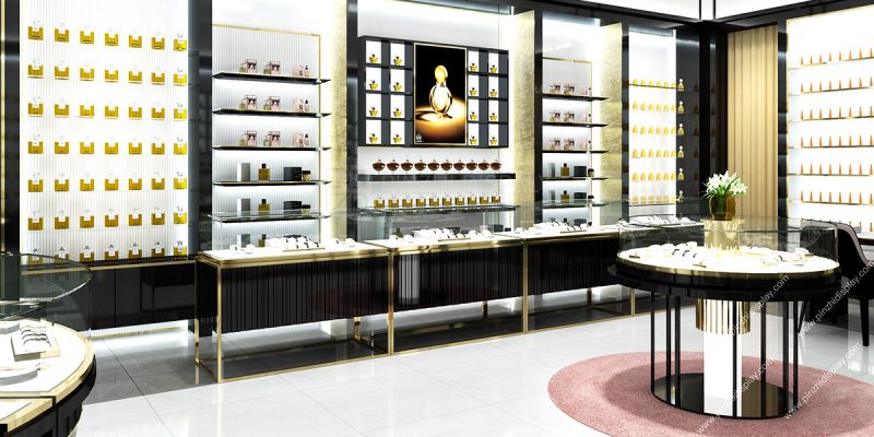 【Dubai】High end perfume shop interior design | Guangzhou Pinzhi Display ...