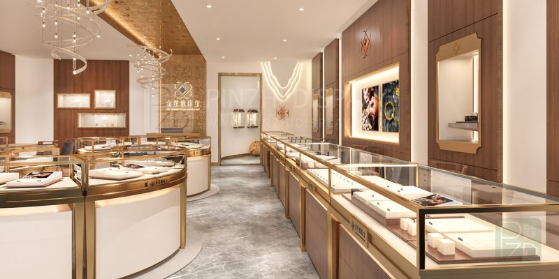 【2022 NEW】Branded jewelry store refurbishment design | Guangzhou Pinzhi ...